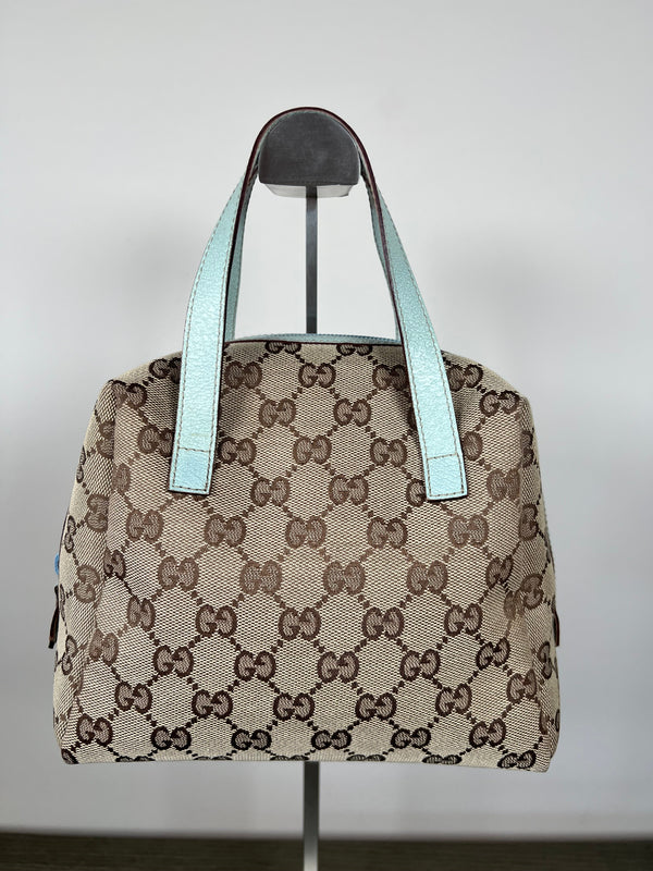 Gucci Balthus Pochette - detalles azul cielo