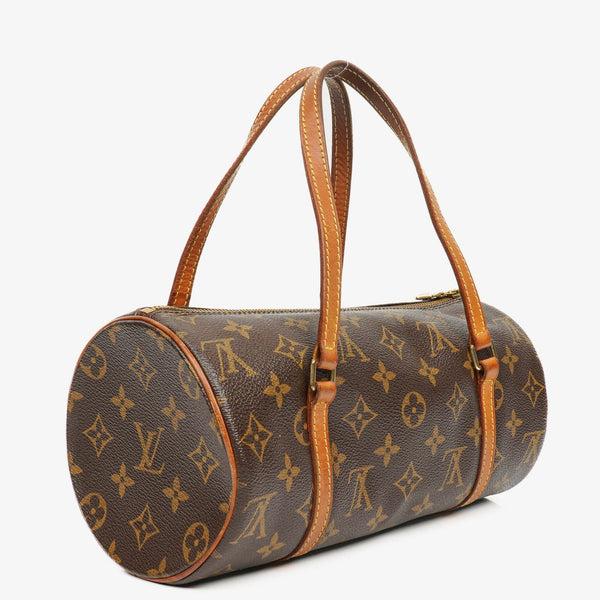 Louis Vuitton Bolso de Mano Papillon 25 Vintage Lona Monogram