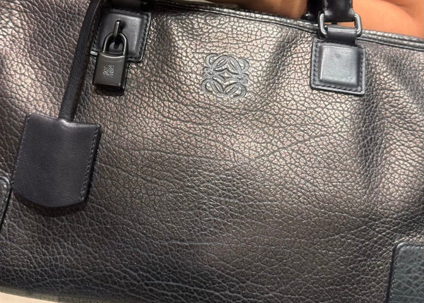 Loewe Amazona 36 Piel granulada Metalizada