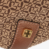 Bolso de Hombro Loewe New Road Hobo en Lona Anagram y Piel
