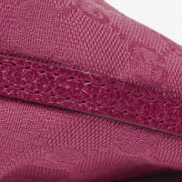 Bolso Mini Baguette Gucci Boat Pochette en Lona GG Canvas Rosa