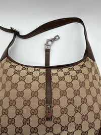 Gucci Jackie Kandinsky (Lona GG Monogram y Detalles Marrones)