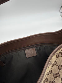 Gucci Jackie Kandinsky (Lona GG Monogram y Detalles Marrones)