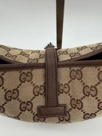 Gucci Jackie Kandinsky (Lona GG Monogram y Detalles Marrones)