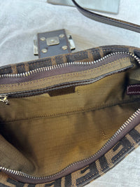 Bolso Fendi Zucca canvas Slender Baguette