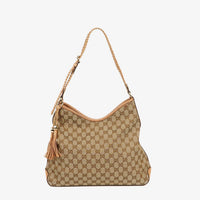 Bolso de Hombro Gucci Marakesh en Lona GG Canvas y Piel