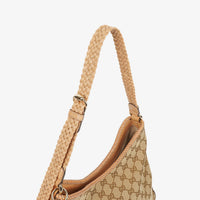 Bolso de Hombro Gucci Marakesh en Lona GG Canvas y Piel