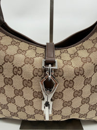 Gucci Jackie Kandinsky (Lona GG Monogram y Detalles Marrones)
