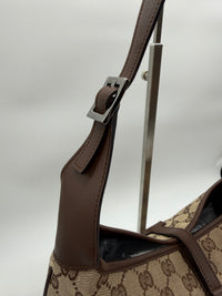 Gucci Jackie Kandinsky (Lona GG Monogram y Detalles Marrones)