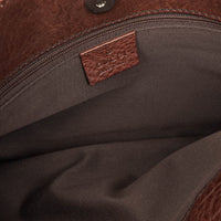 Bolso de Hombro Gucci Hobo en Lona GG Canvas Marrón y Piel