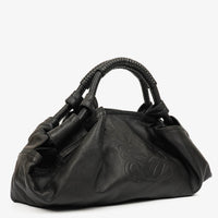 Bolso de Mano Loewe Nappa Aire en Piel Nappa Negra con Anagrama
