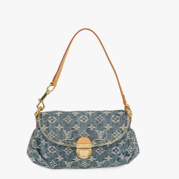 Louis Vuitton Pleaty Denim Monogram