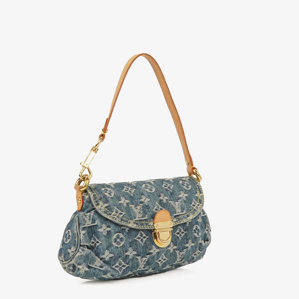 Louis Vuitton Pleaty Denim Monogram