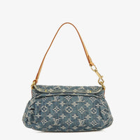 Louis Vuitton Pleaty Denim Monogram