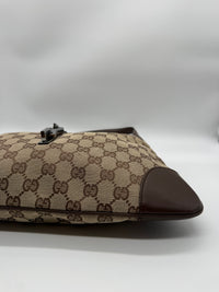 Gucci Jackie Kandinsky (Lona GG Monogram y Detalles Marrones)