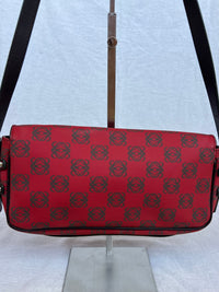 Bolso Loewe Anagram Flap Bag - Rojo Vibrante